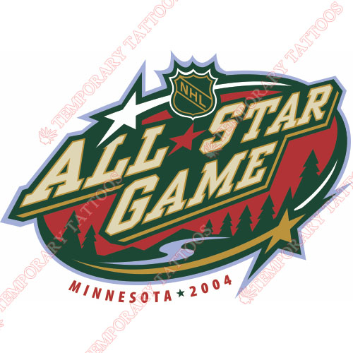 NHL All Star Game Customize Temporary Tattoos Stickers NO.16